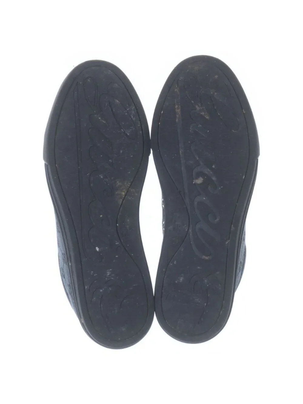 Gucci T Original GG Canvas Sneakers Low Cut Shoes Navy